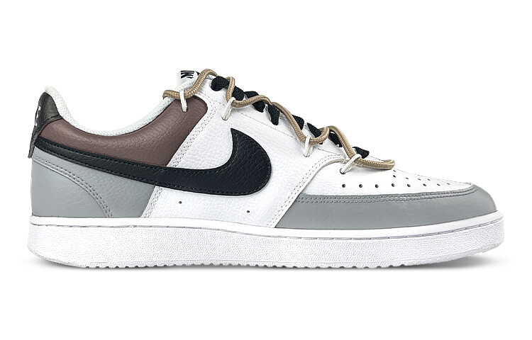 

Кроссовки Nike Court Vision 1 Skateboard Shoes Men Low-Top White Black Gray