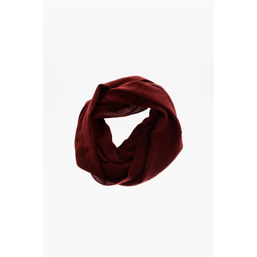 

Однотонный шарф из натуральной шерсти и шелка Corneliani, Burgundy