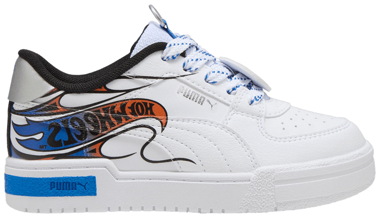 

Кроссовки Puma Hot Wheels x CA Pro Little Kid 'White Team Royal', белый