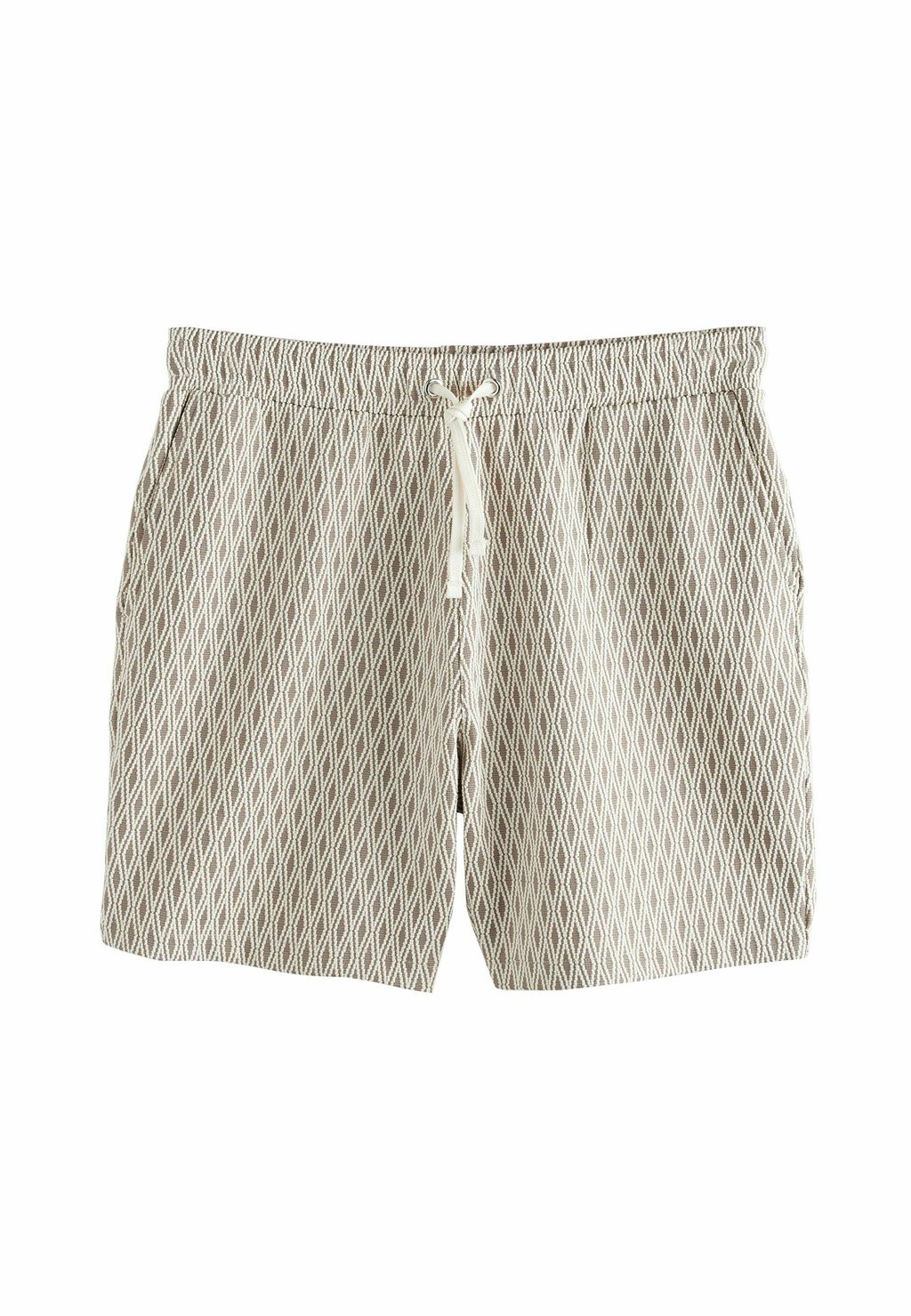 

Шорты TEXTURED GEOMETRIC SHORTS Next, бежевый