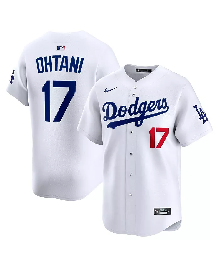 

Мужская белая лимитированная игровая футболка Shohei Ohtani Los Angeles Dodgers (домашняя) Nike