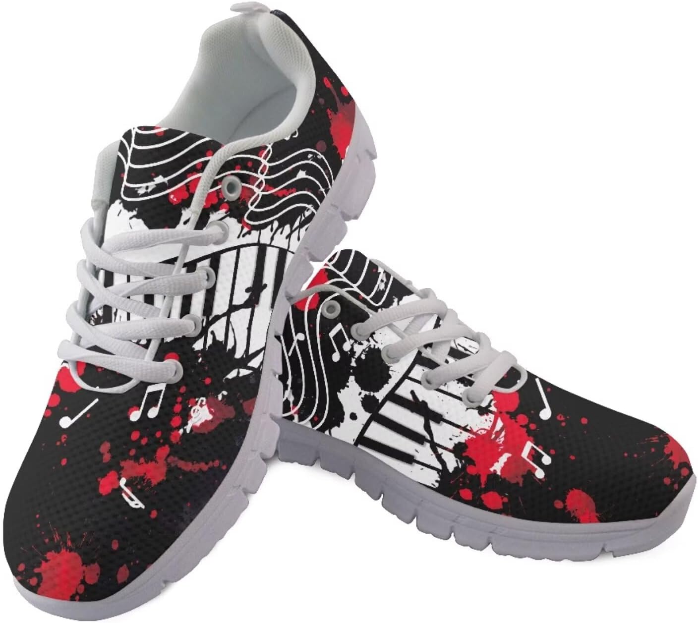 

Кроссовки Jeiento Fashion для женщин и мужчин, беговые туфли с шнуровкой, устойчивые к скольжению, для работы, прогулок, спорта и тренировок в зале, черный