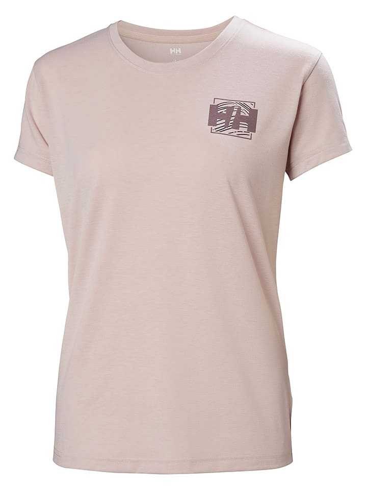 

Функциональная рубашка Skog Graphic Tee Helly Hansen, розовый