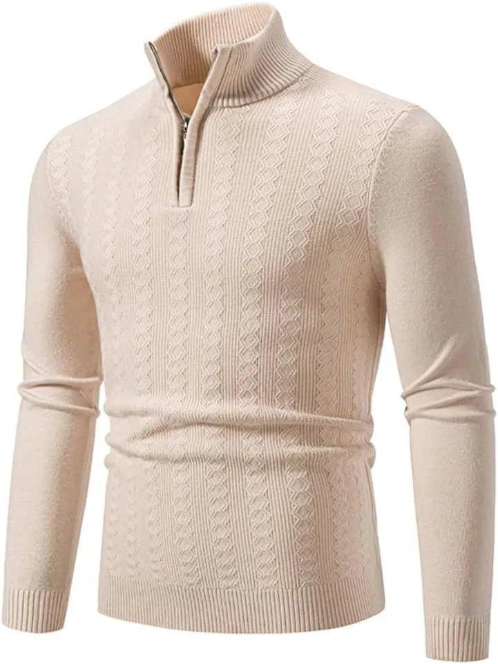 Мужской свитер на осень-зиму Casual Loose Warm Soft Pullover — фото 2