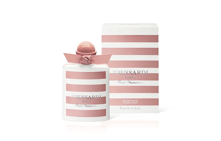 TRUSSARDI Женский парфюм Donna Pink Marina, зеленый цветочный аромат, туалетная вода, кедр и сандал, 30 мл/50 мл/100 мл, подарок на день рождения, 30ml — фото 2