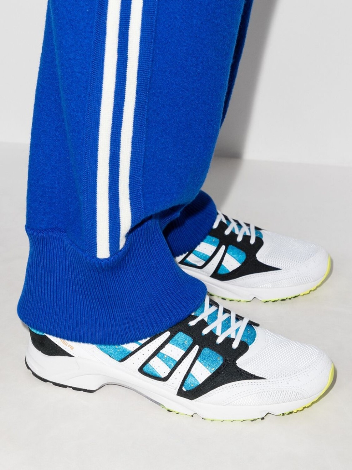Comme Des Garçons Shirt кроссовки Tarther из коллаборации с Asics, синий — фото 3
