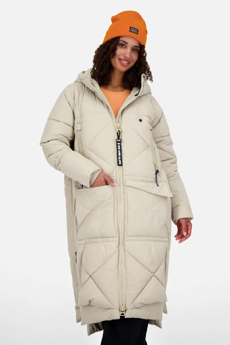 

Alife & Kickin зимняя куртка "RitaAK A Puffer Coat женская зимняя куртка, куртка", цвет Pumice