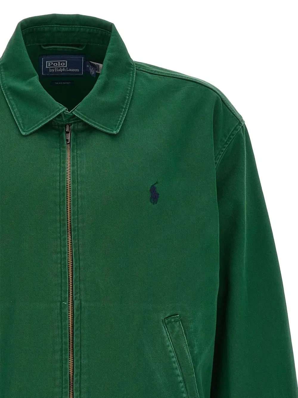 Куртка Big Bayport из хлопкового твила POLO RALPH LAUREN, зеленый — фото 3