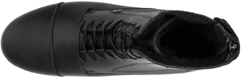 SUEDWIND FOOTWEAR SUEDWIND© ICELOCK BZ LACE ECO Ботинки для верховой езды на шнуровке с застежкой-молнией. Прочная кожа. Отличная посадка. Подошва IceLock© для максимального сцепления. Подкладка из искусственного меха. Размеры 37-43. Черный цвет — фото 3