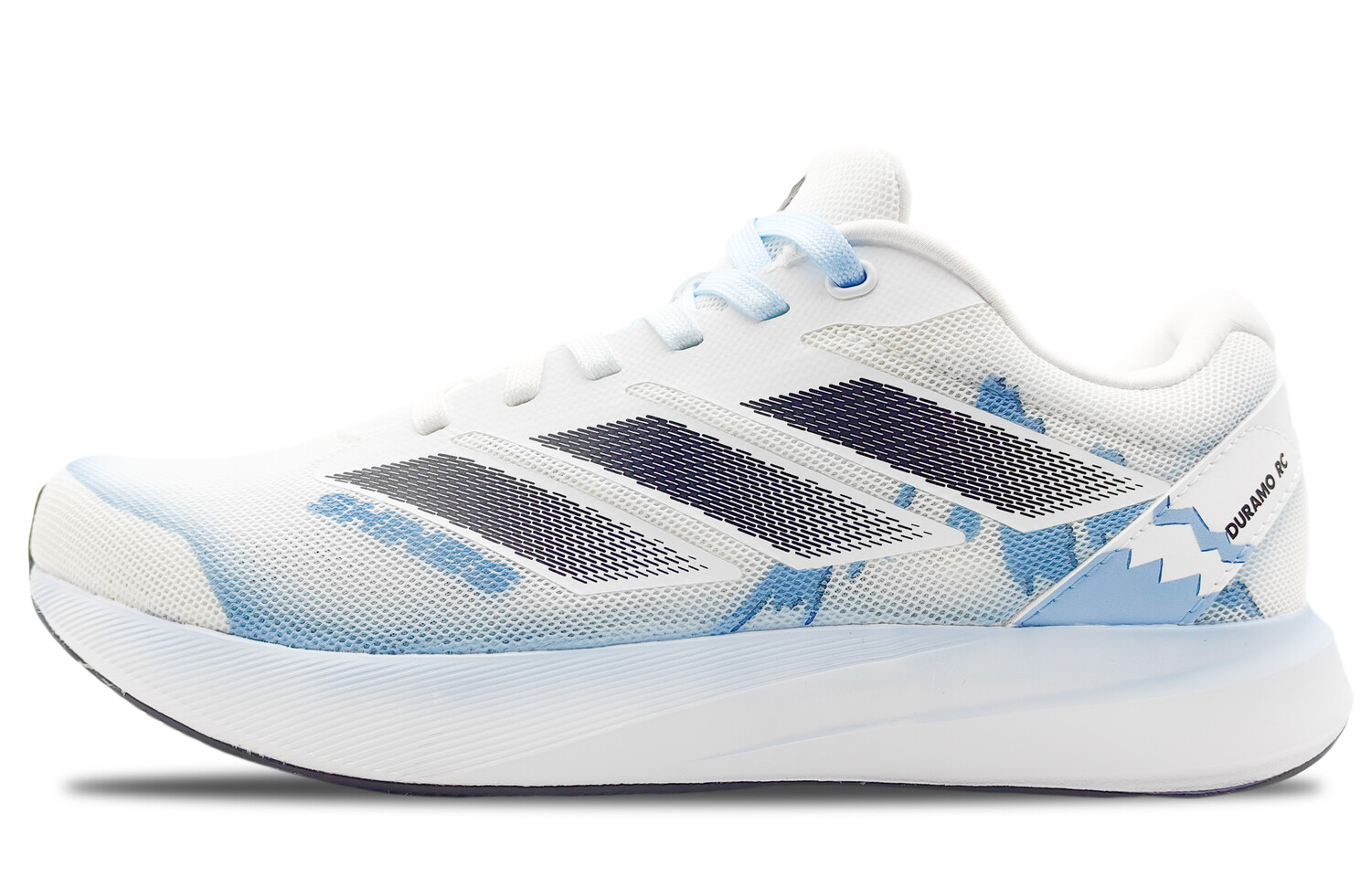 

Кроссовки Duramo RC Running Unisex Low-top Синие/черные Adidas