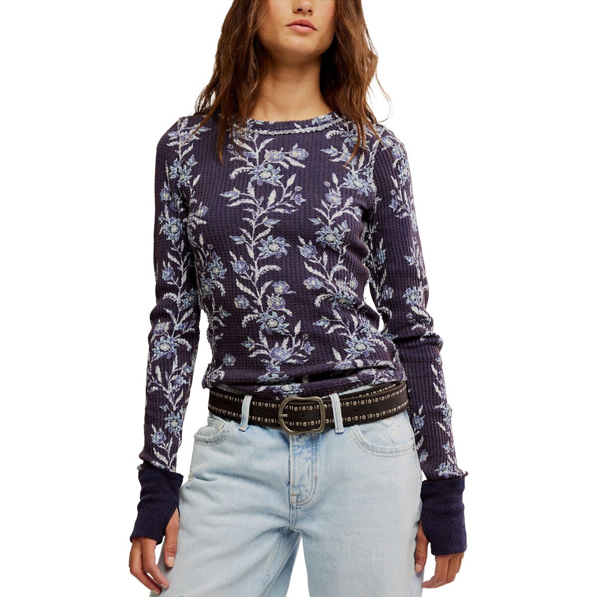 

Термотоп Pretty Little Free People, синий