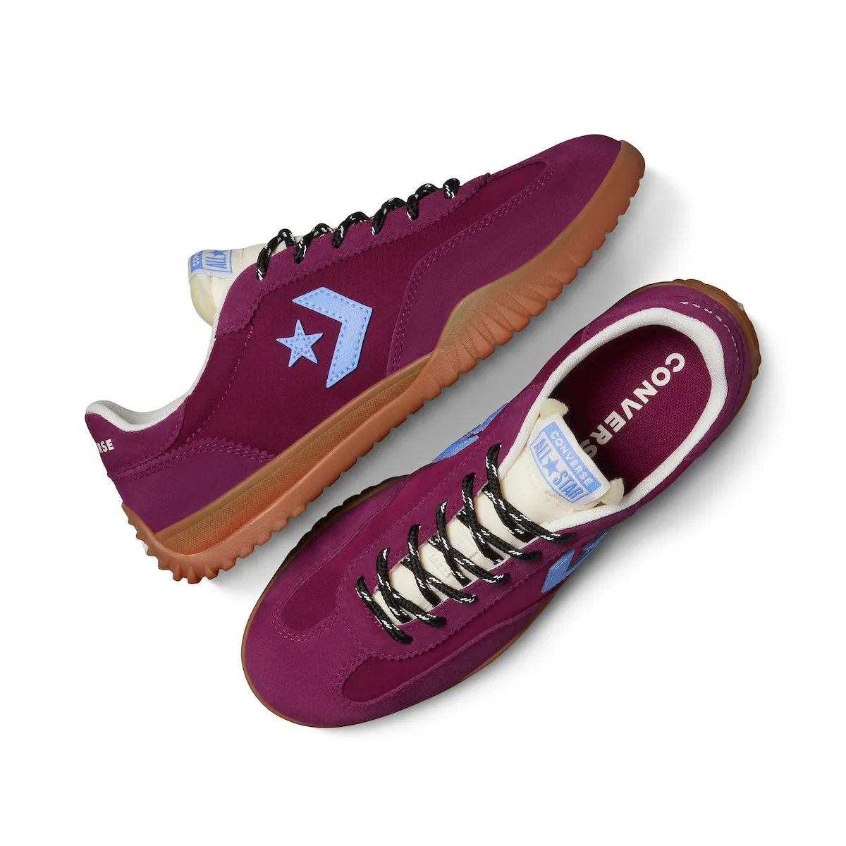 Универсальные повседневные кроссовки Run Star Trainer Color Icon Converse, гранатовый — фото 4