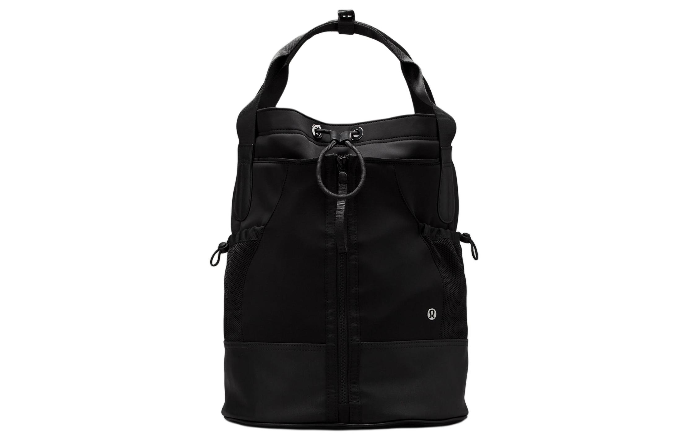 

Lululemon Водонепроницаемая тканевая теннисная сумка женская черная, Black