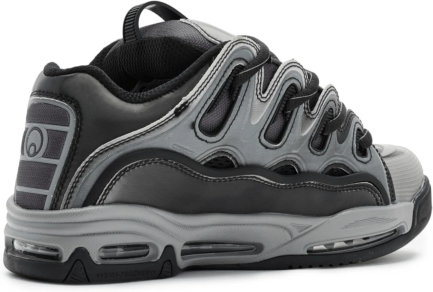 Кроссовки мужские Osiris D3 2001, цвет Silver/Black/Holo — фото 3