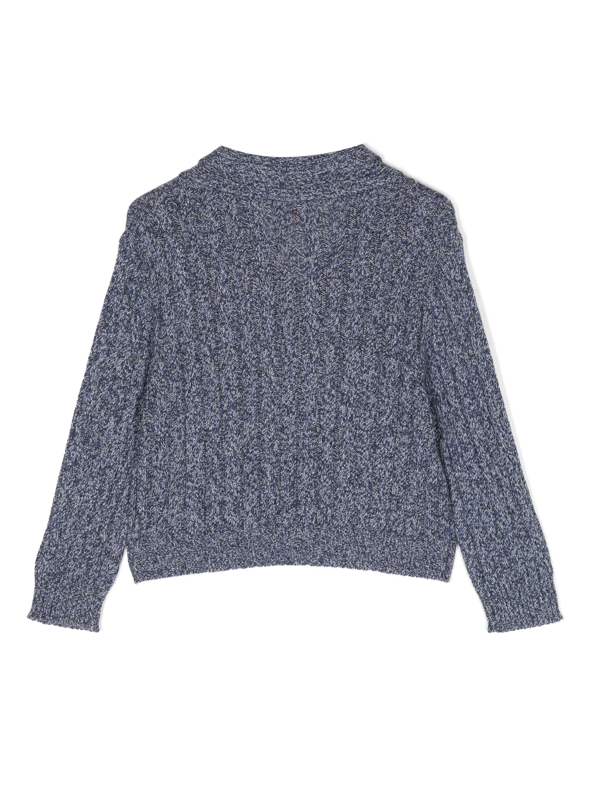 Кардиган Dorset фактурной вязки Cashmere In Love Kids, синий — фото 2