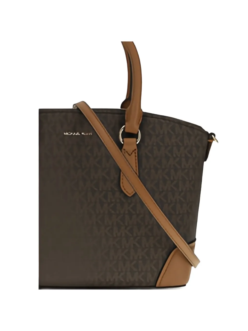 

Сумка-тоут с фирменным логотипом Michael Kors, коричневый