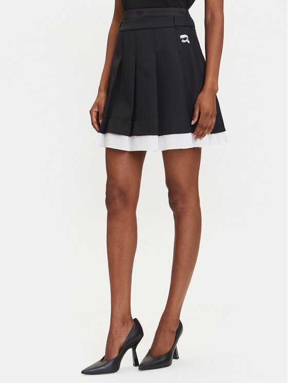 

Мини-юбка regular fit A3W12021 Karl Lagerfeld, чёрный