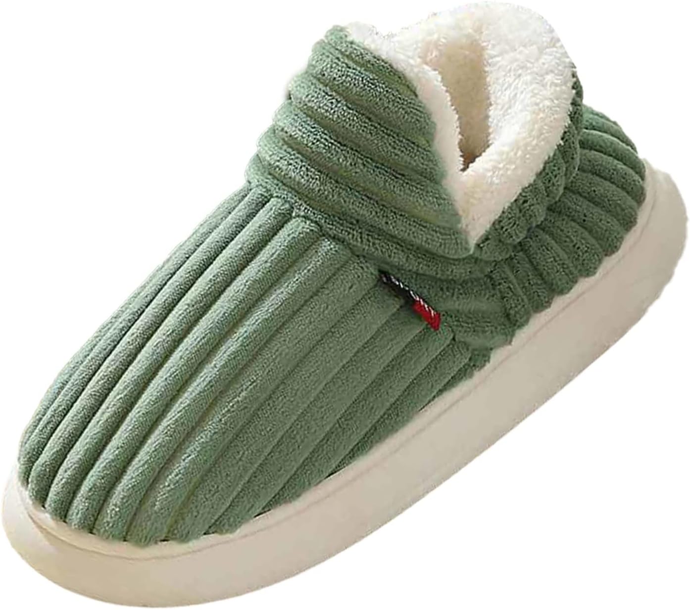 

Мужские домашние тапочки с полной пушистой отделкой для дома и улицы, с искусственным мехом, противоскользящие, мягкие зимние тапочки Generic, A03e