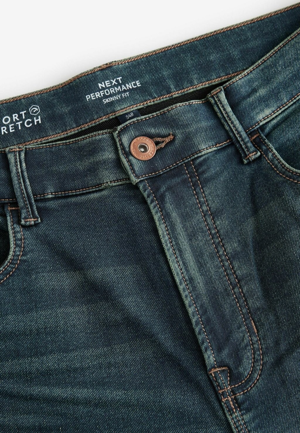 

Джинсы облегающего кроя COMFORT STRETCH Next, синий