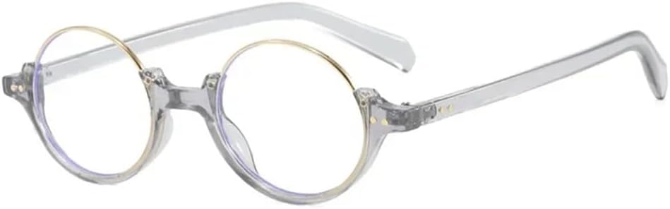 

Винтажные круглые солнцезащитные очки без оправы для женщин, модные очки с леопардовым принтом и градиентом, защита от УФ-излучения UV400, модные солнцезащитные очки для мужчин с заклепками в стиле панк KTUCN, 15