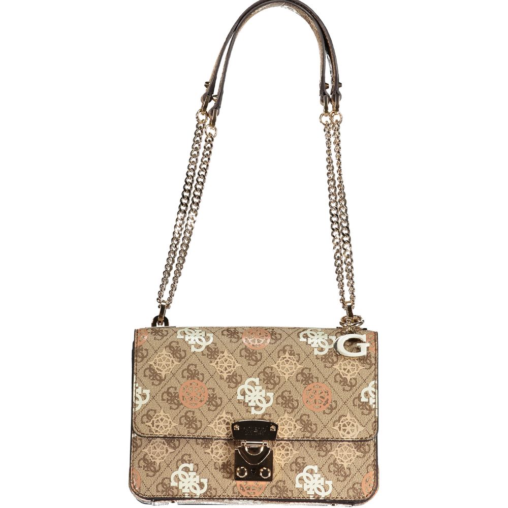 

Бежевая полиэтиленовая сумка Guess Shoes