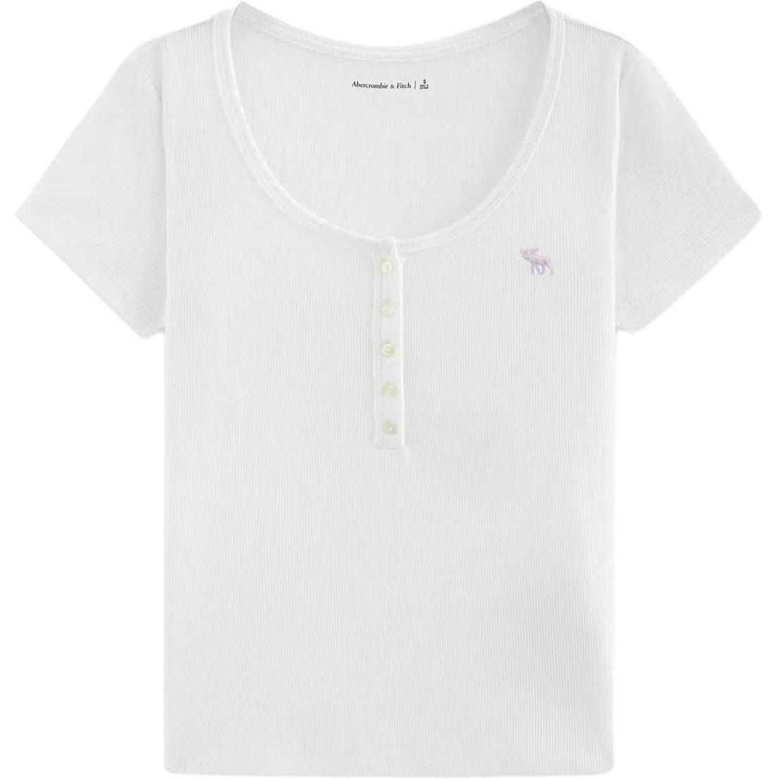 

Футболка женская Abercrombie＆Fitch, белый