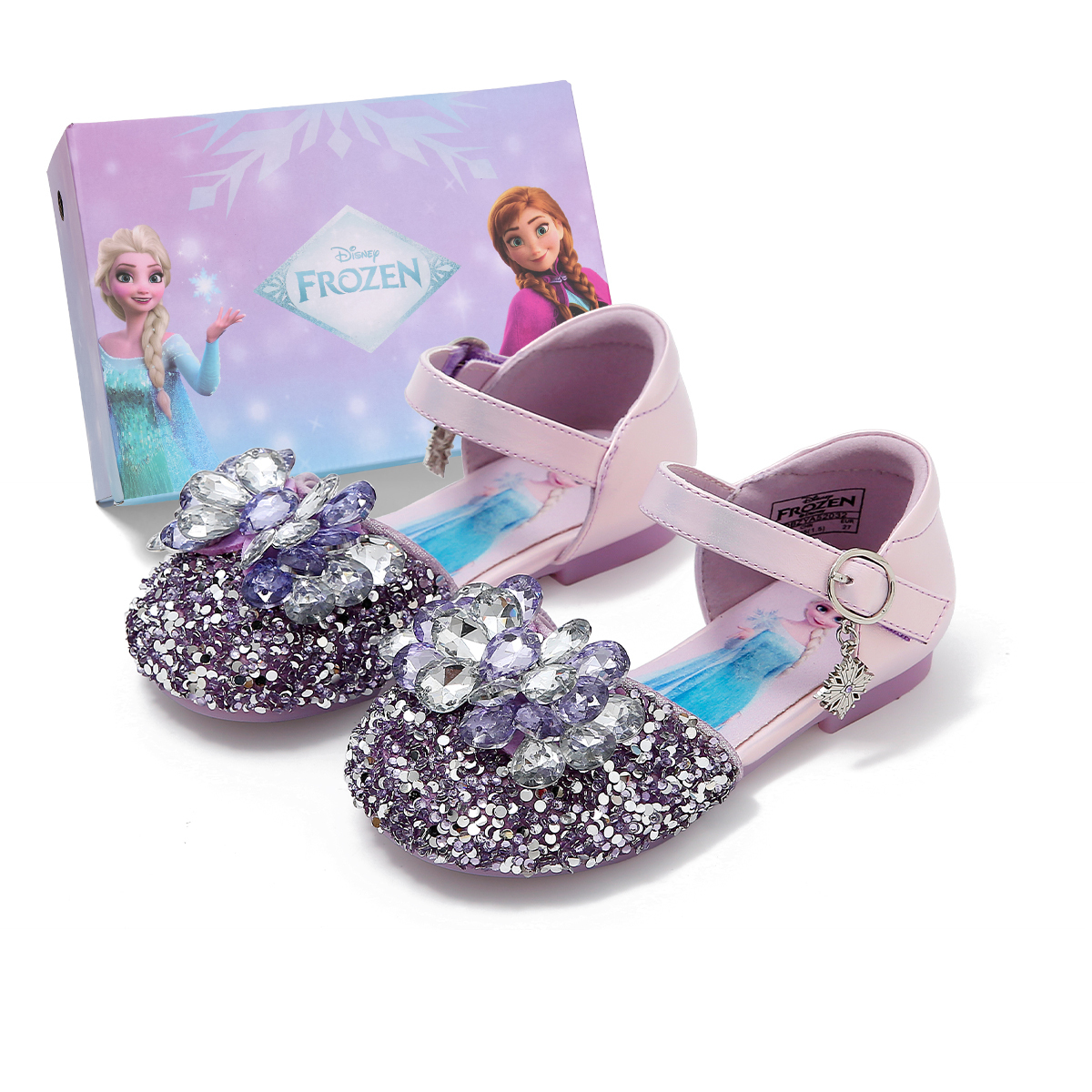 

Замшевые детские туфли Frozen для дошкольников Disney, фиолетовый