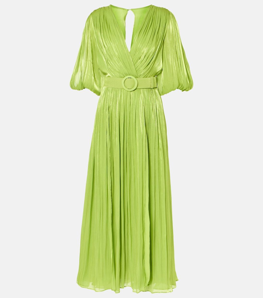 

Платье Бренни из жоржета Costarellos, Lemongrass