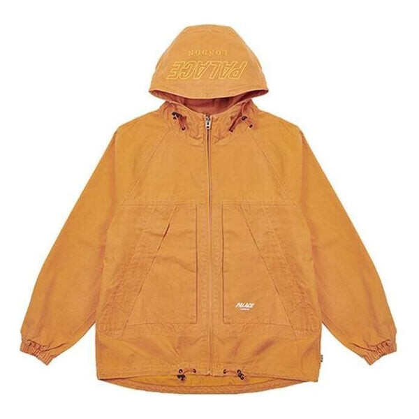

Куртка fw22 washed cotton hooded jacket 'orange' Palace, оранжевый