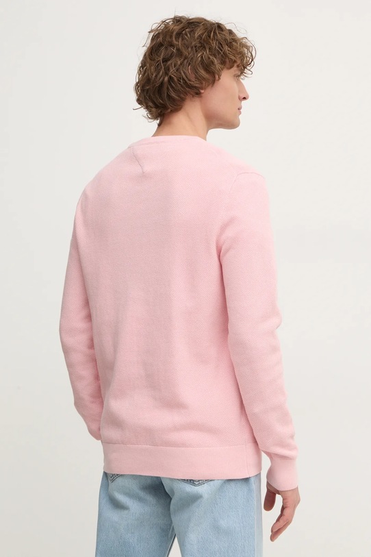 

Хлопковый свитер Tommy Hilfiger, розовый