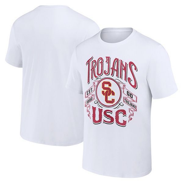 

Мужская белая футболка usc trojans festival Darius Rucker Collection By Fanatics