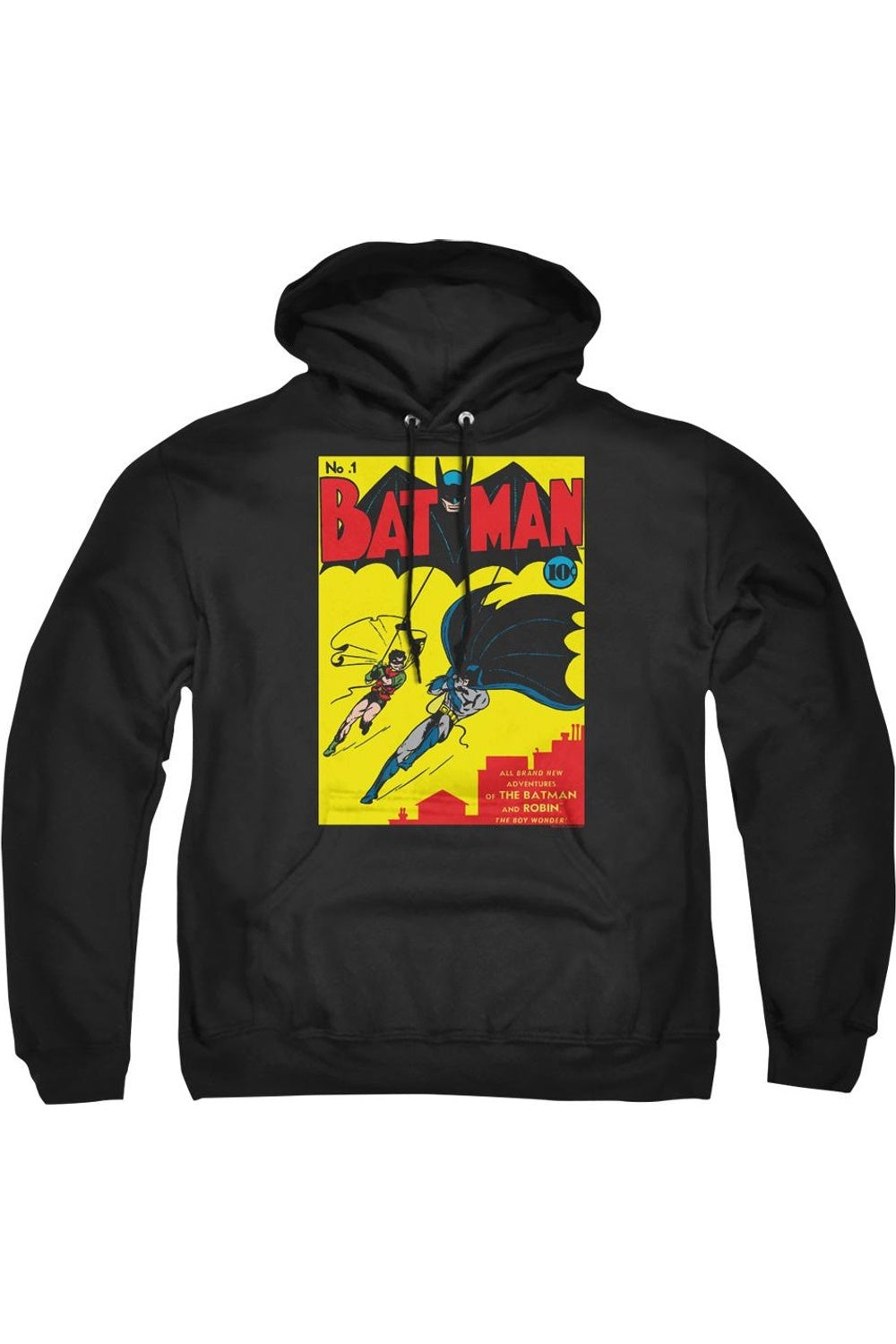 

Толстовка с капюшоном Batman First Adult Gildan, черный