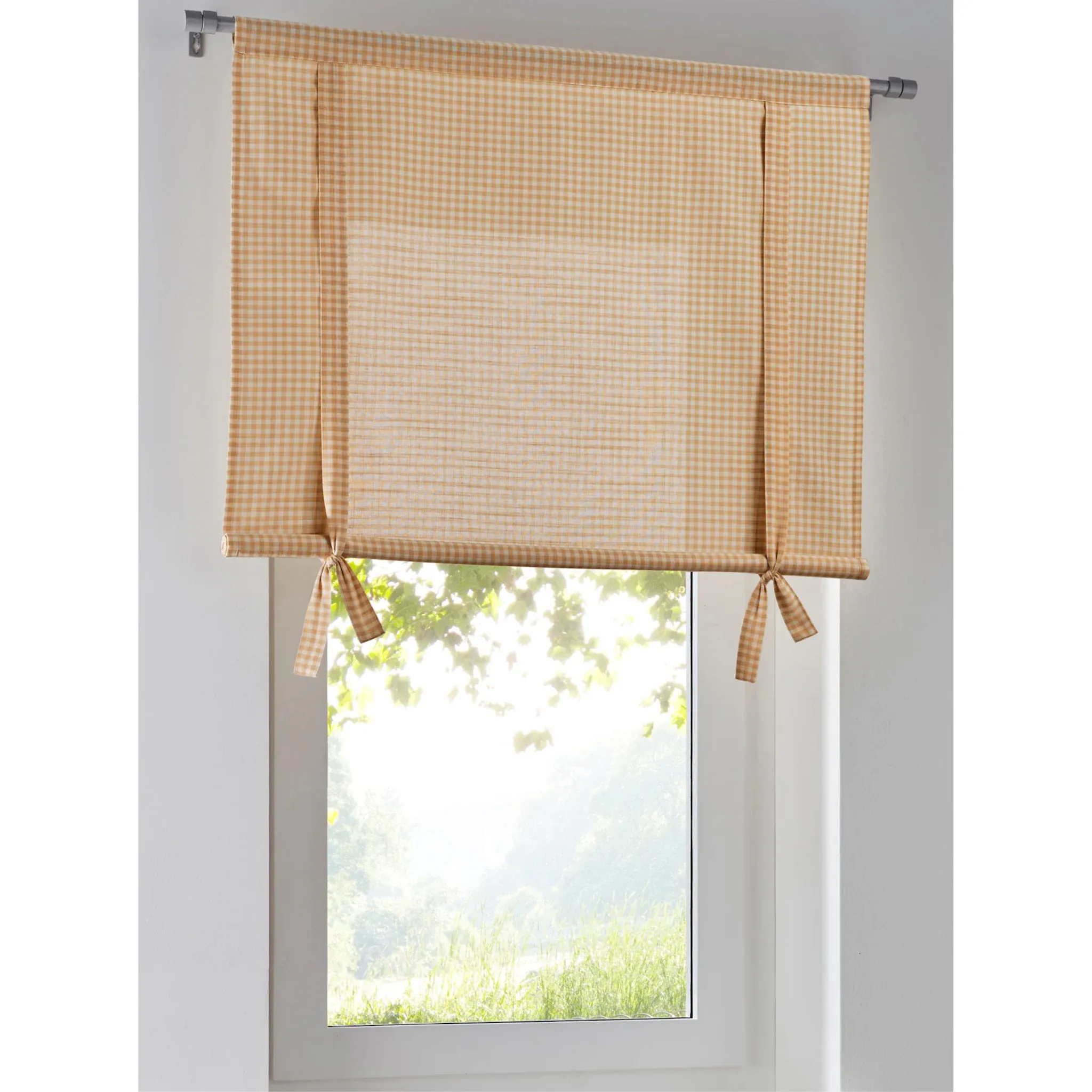 

Heine Home Римская штора со сквозным стержнем, цвет beige-offwhite