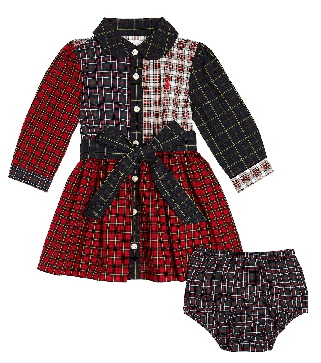 

Комплект из платья и шароваров baby junia Polo Ralph Lauren, мультиколор