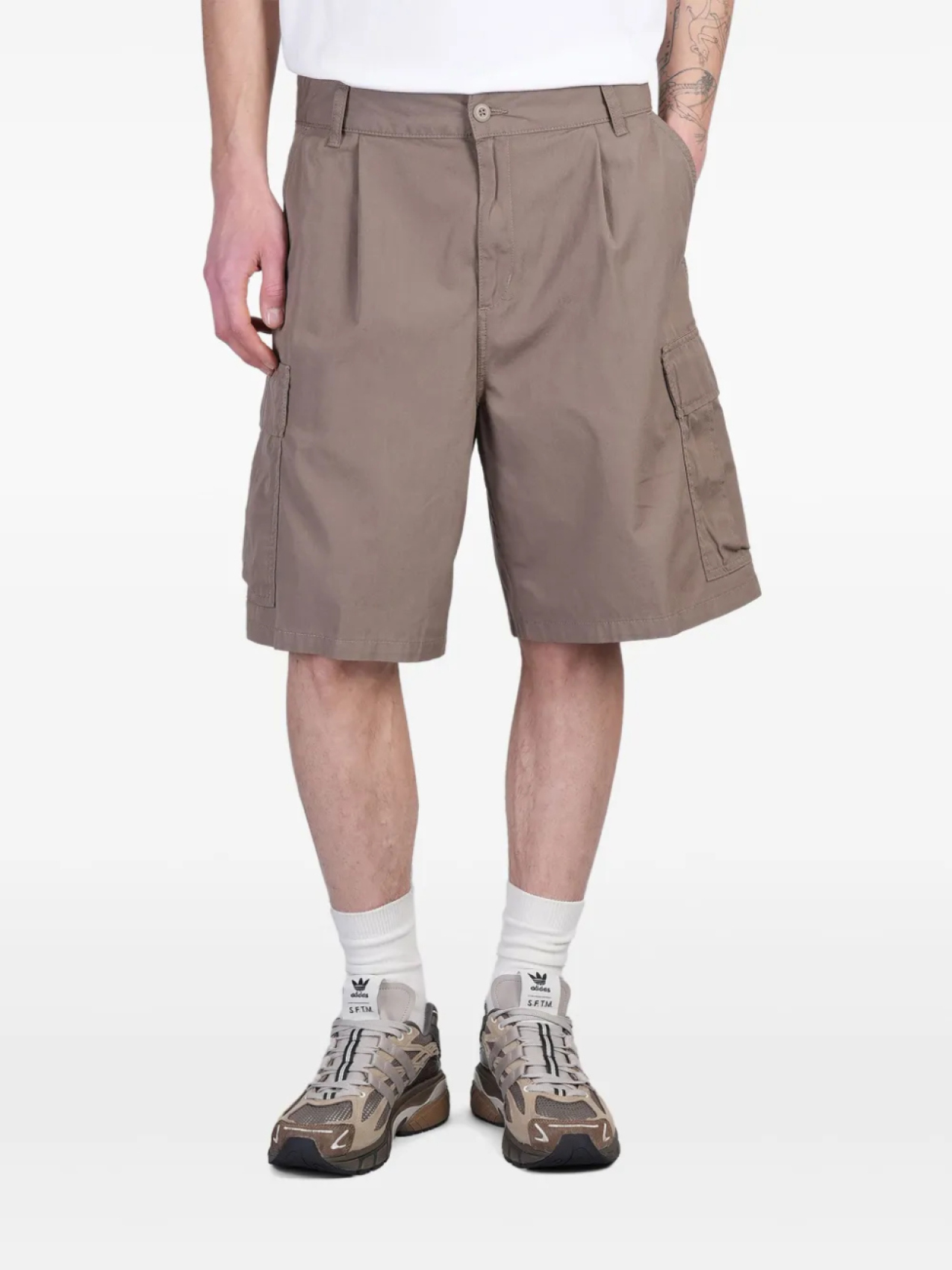 

Шорты-карго Carhartt WIP, коричневый
