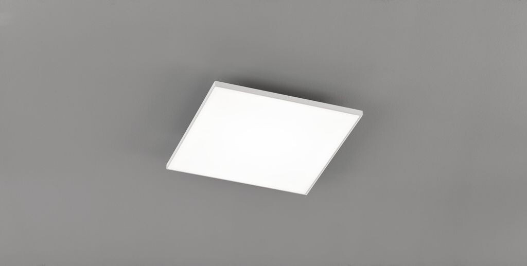 

EGLO LED Panel Calemar, потолочный светильник, потолочный светильник из пластика и металла белого цвета, накладной светильник для офиса и кухни, нейтральный белый, 44x44 см