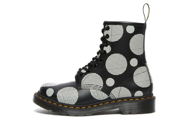 

1460 Ботинки женские, черные/белые Dr.Martens