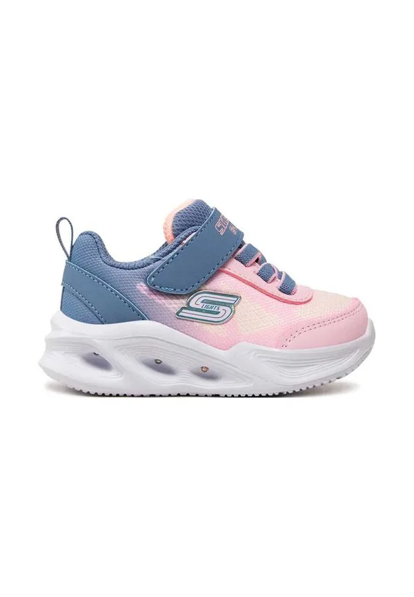 Кроссовки sola glow Skechers, Gray Mesh/Light Pink Trim