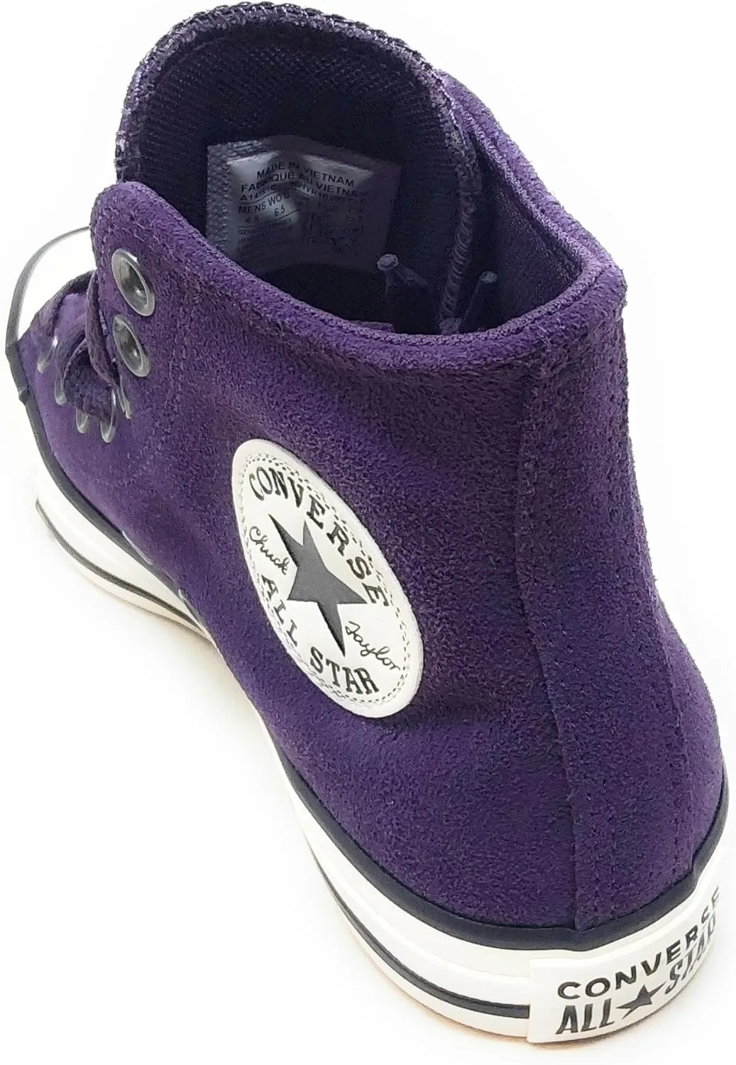 Кроссовки Converse Chuck Taylor Unisex Adult All Star Suede, черный — фото 4