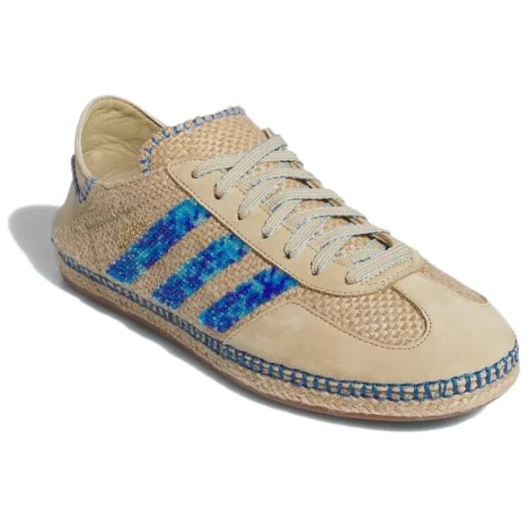 Кроссовки adidas Originals X CLOT Gazelle Linen Khaki — фото 4