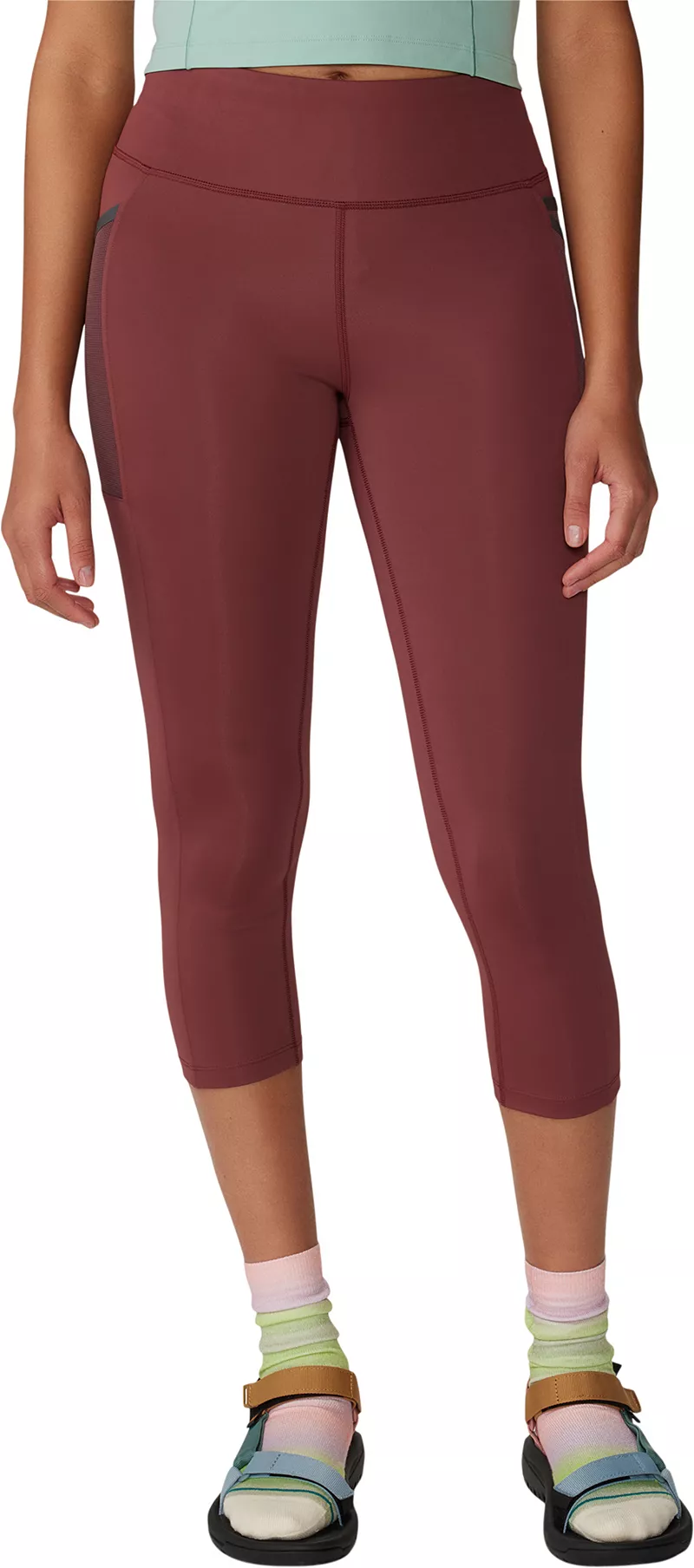 

Укороченные брюки Mountain Hardwear Yuba Trail, цвет Pluot