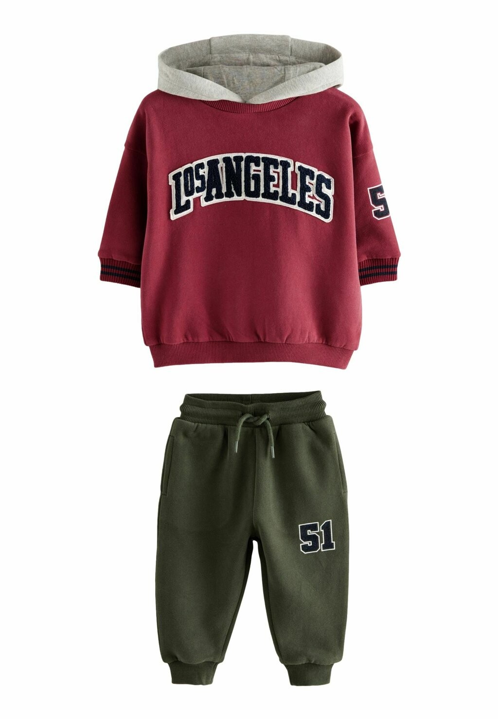 

Спортивный костюм VARSITY AND JOGGERS SET Next, красный