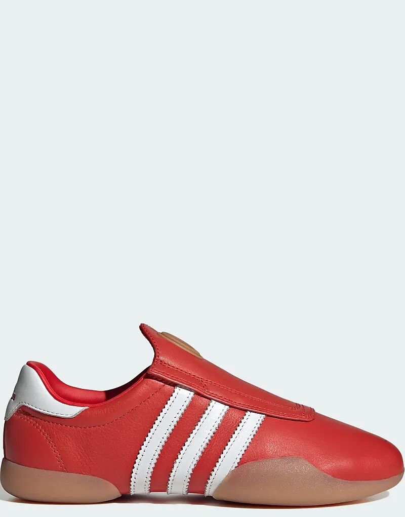 Кроссовки Adidas Originals для тхэквондо Adidas в красном/бело-голубом/цвете резины — фото 4