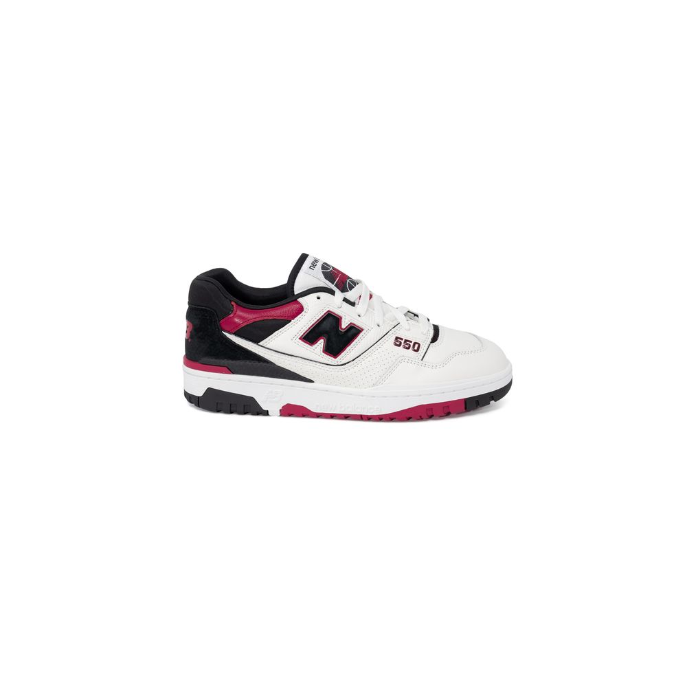 

Красные кожаные кроссовки New Balance