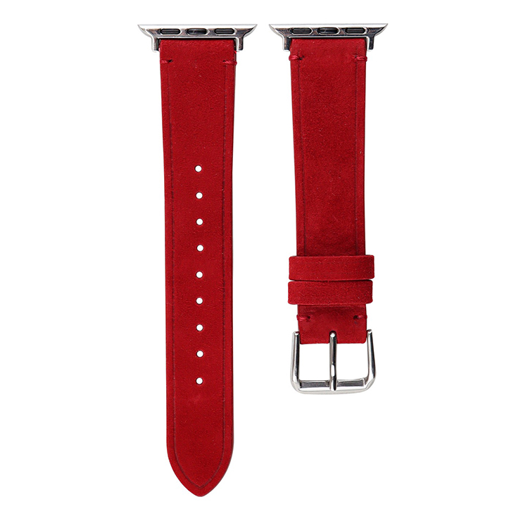 

Ремешок из кожи, совместимый с Apple Wepro, Double-looped wool-gold buckle