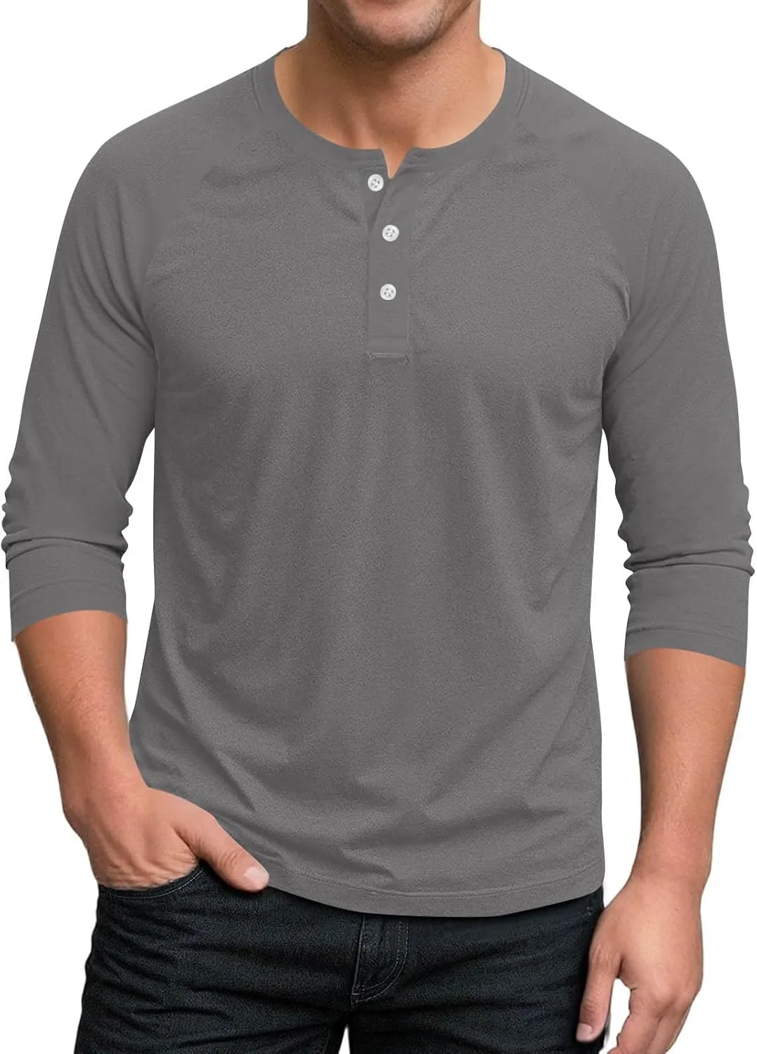 

Мужская однотонная бейсболка с длинным рукавом Ctreela