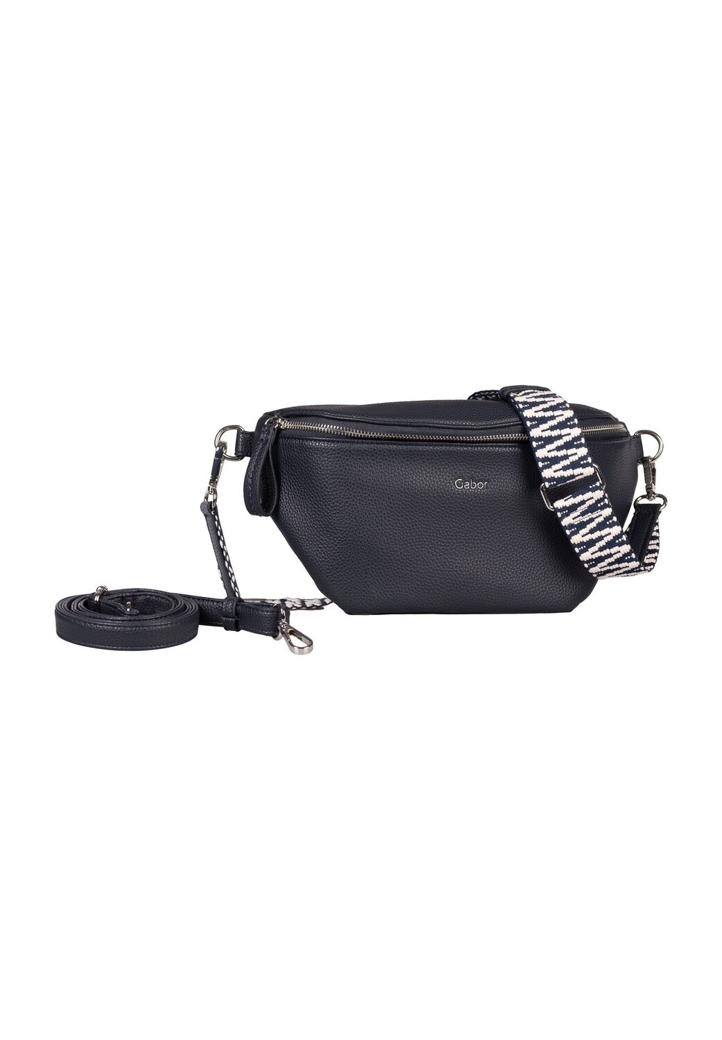 

Женская поясная сумка с эмблемой на молнии Gabor, темно-синий