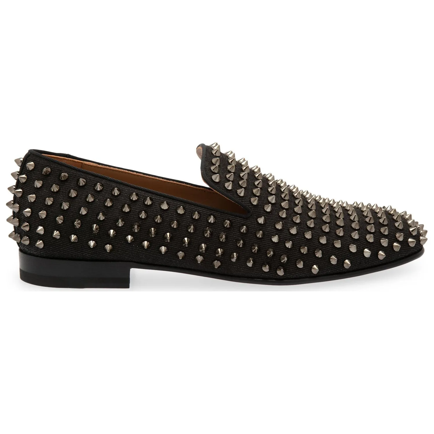 Christian Louboutin Кожаные повседневные туфли CL LUBOTING для мужчин, черные — фото 4