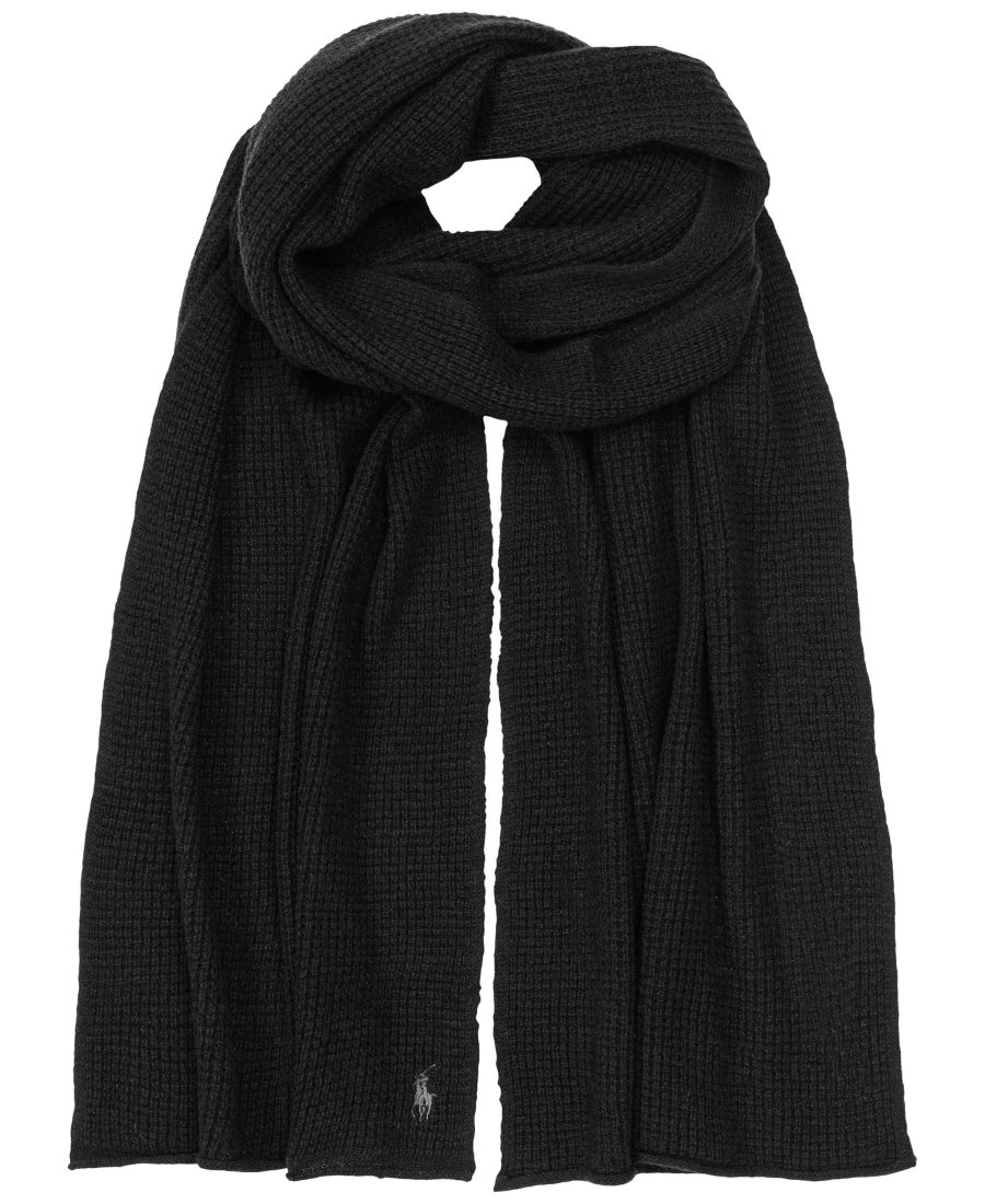 

Мужской термошарф для путешествий Polo Ralph Lauren, Black