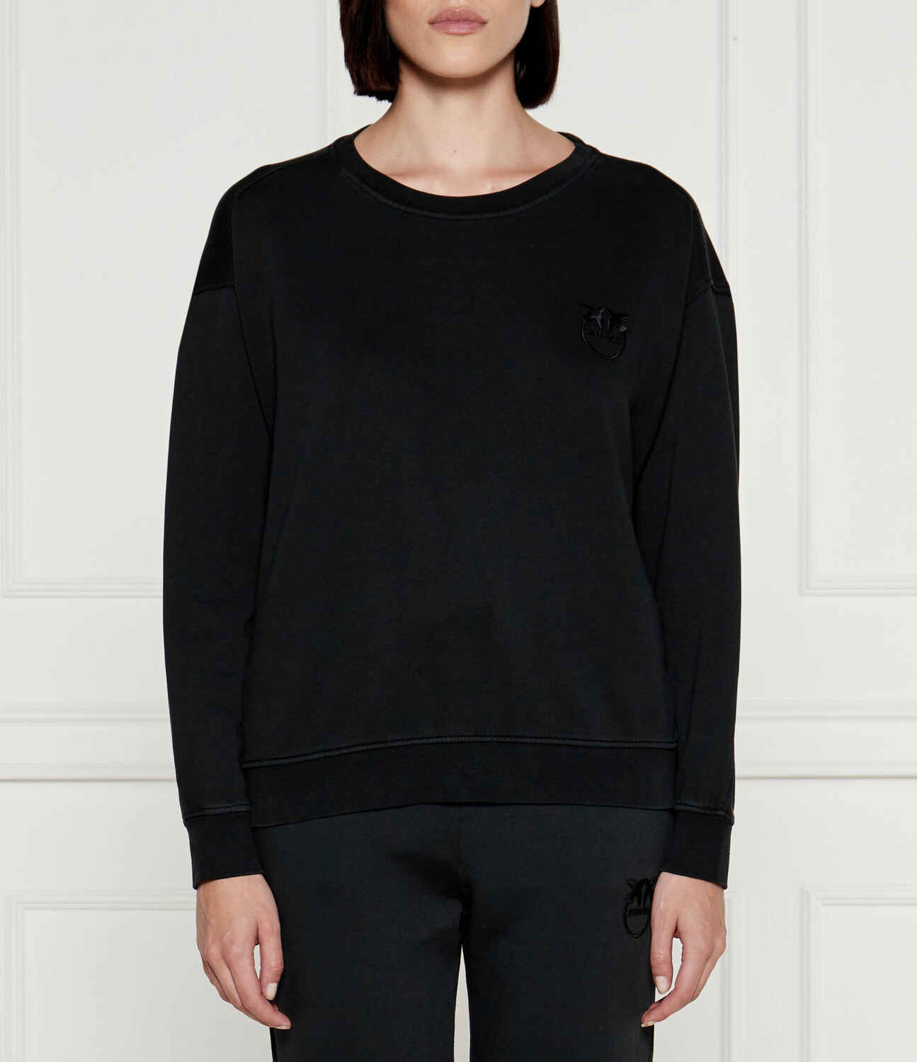 

Толстовка Pinko SETUP Relaxed fit, черный